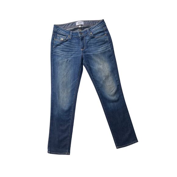 Paige Denim Jimmy Jimmy Crop Wanderlust Blue Jeans - Size 25 - Picture 1 of 10